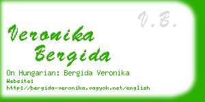 veronika bergida business card